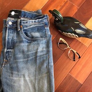 Nasty Gal x Levi’s high rise vintage jeans
